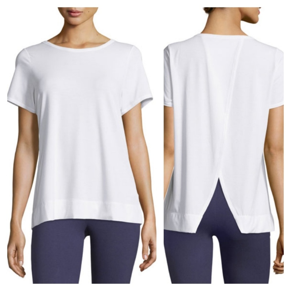 NWOT Crew-Neck Split Back Tee from Yummie Tummie